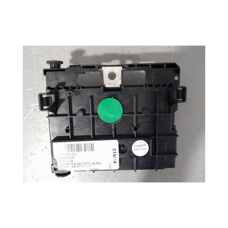 BOITE A FUSIBLES CITROEN C3 2005-