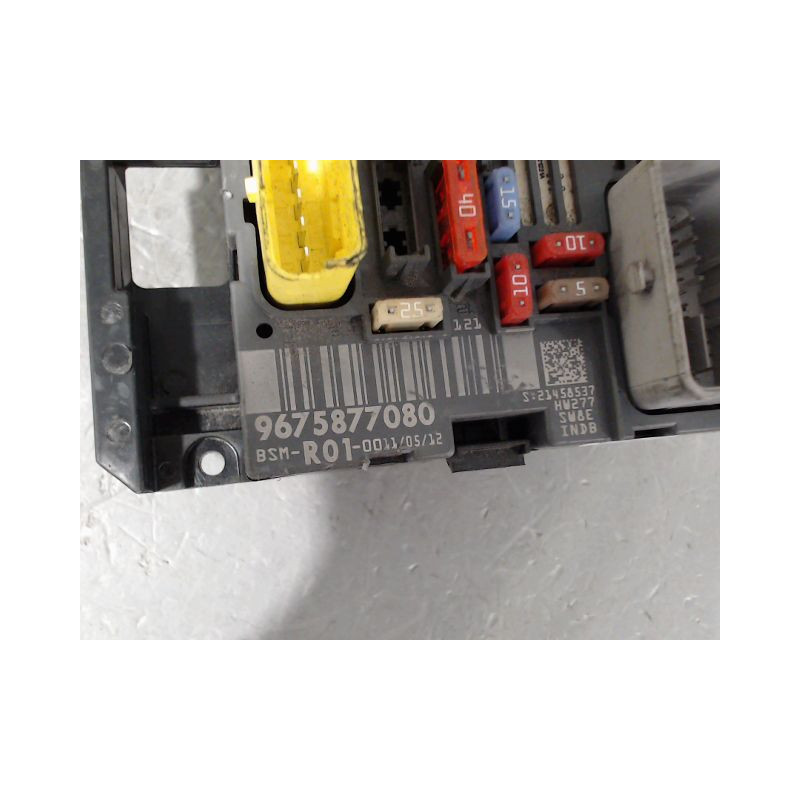 BOITE A FUSIBLES CITROEN C4 PICASSO