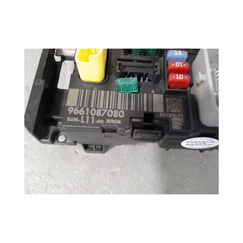 BOITE A FUSIBLES PEUGEOT 307 CC 2005-