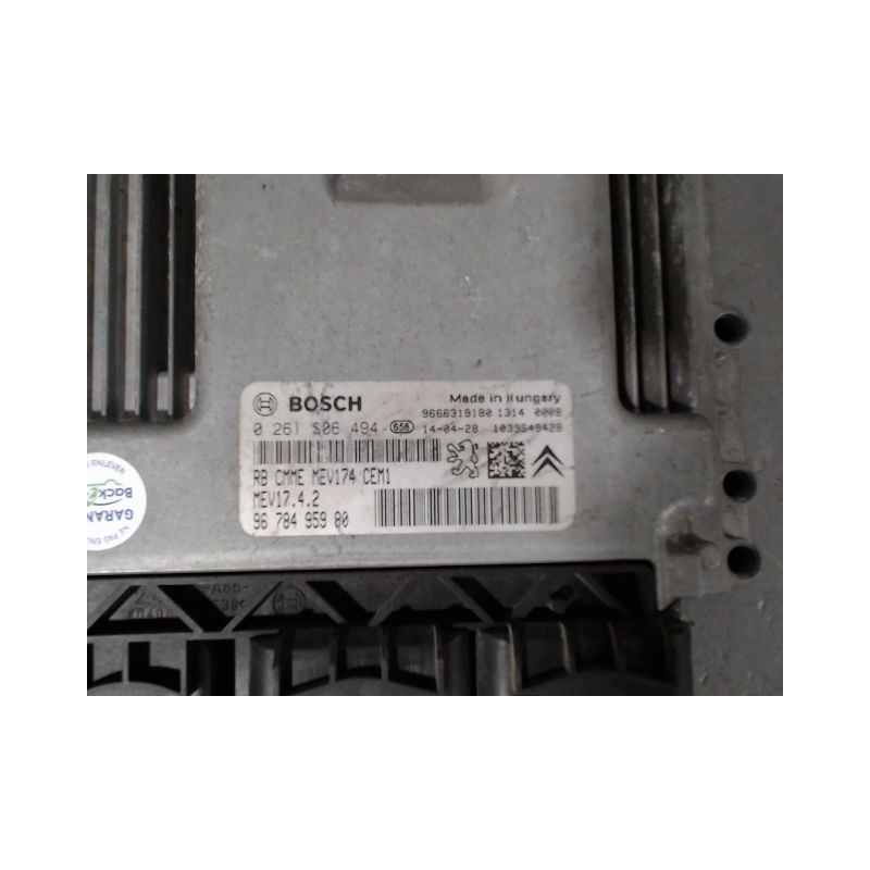 CALCULATEUR MOTEUR CITROEN C3 PICASSO 2008-