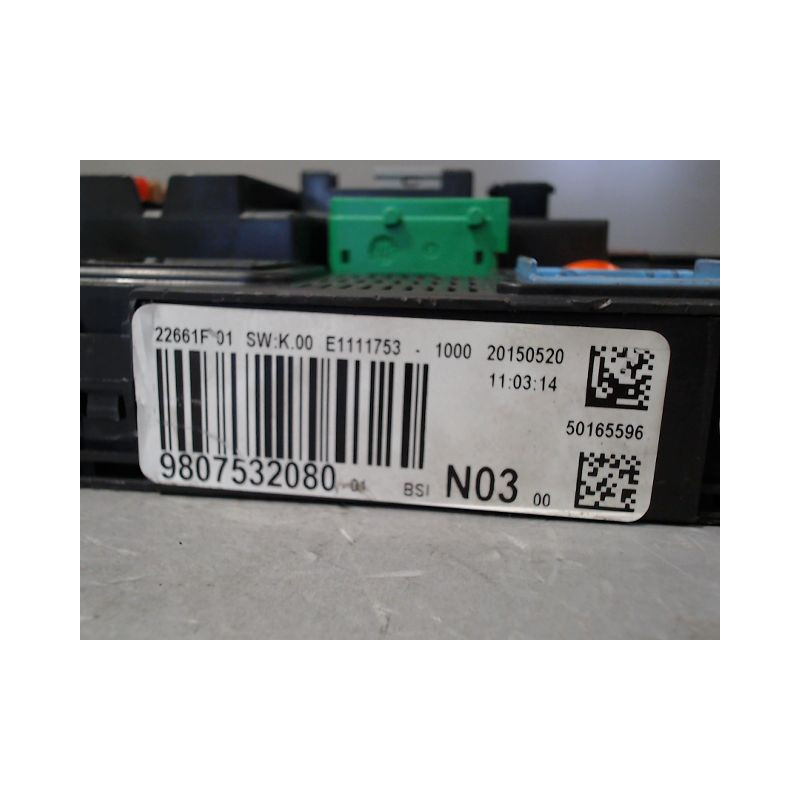 BOITIER GESTION HABITACLE PEUGEOT 208