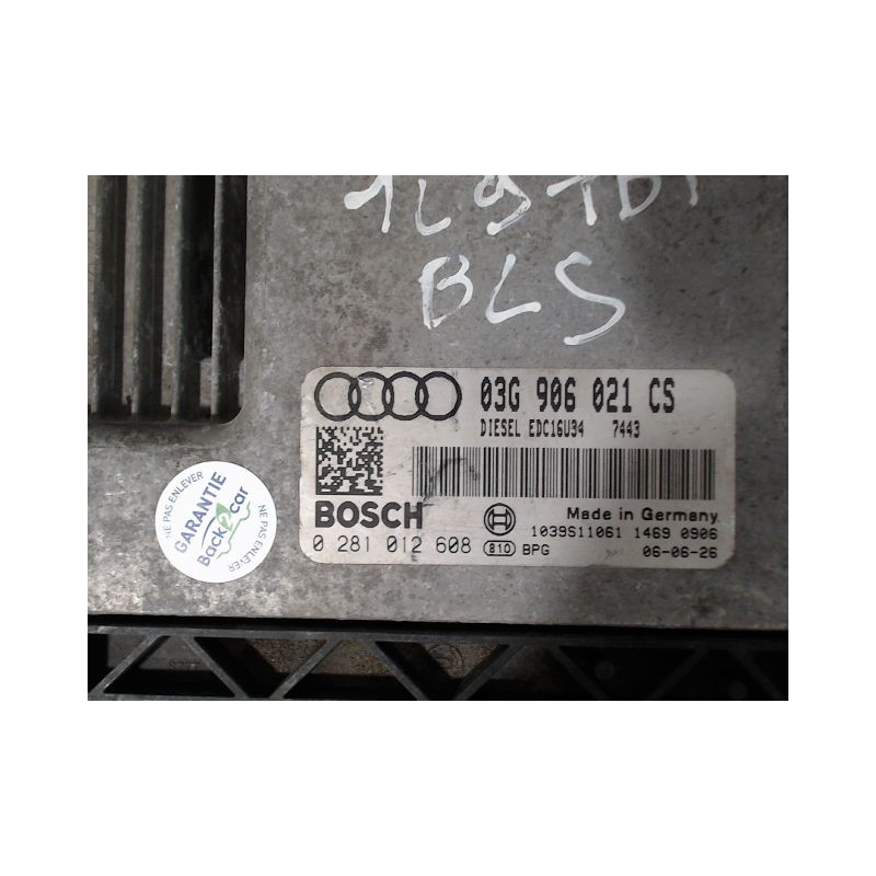 CALCULATEUR MOTEUR AUDI A3 2003-