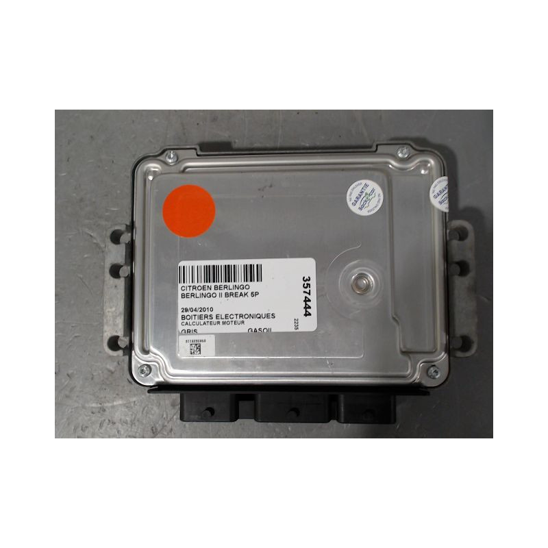 CALCULATEUR MOTEUR CITROEN BERLINGO II BREAK 2008-