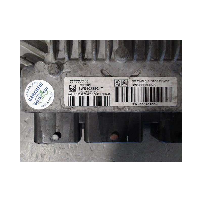 CALCULATEUR MOTEUR CITROEN C3 2005-