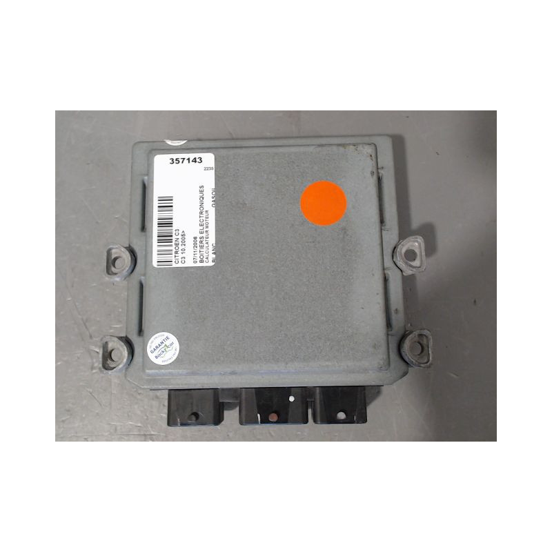 CALCULATEUR MOTEUR CITROEN C3 2005-