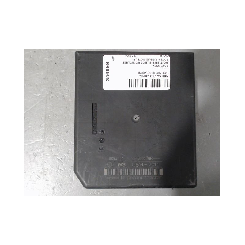 BOITE A FUSIBLES RENAULT SCENIC III 2009-