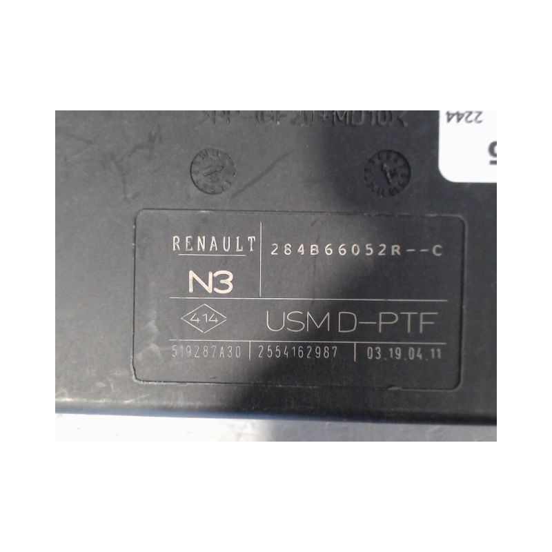 BOITE A FUSIBLES RENAULT LAGUNA III 2009-