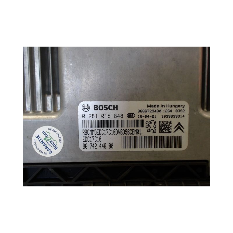CALCULATEUR MOTEUR CITROEN DS3 2009-