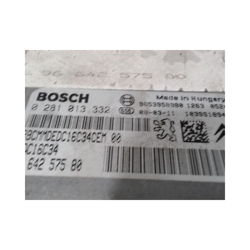 CALCULATEUR MOTEUR CITROEN C4 I Phase 1 2004-2008