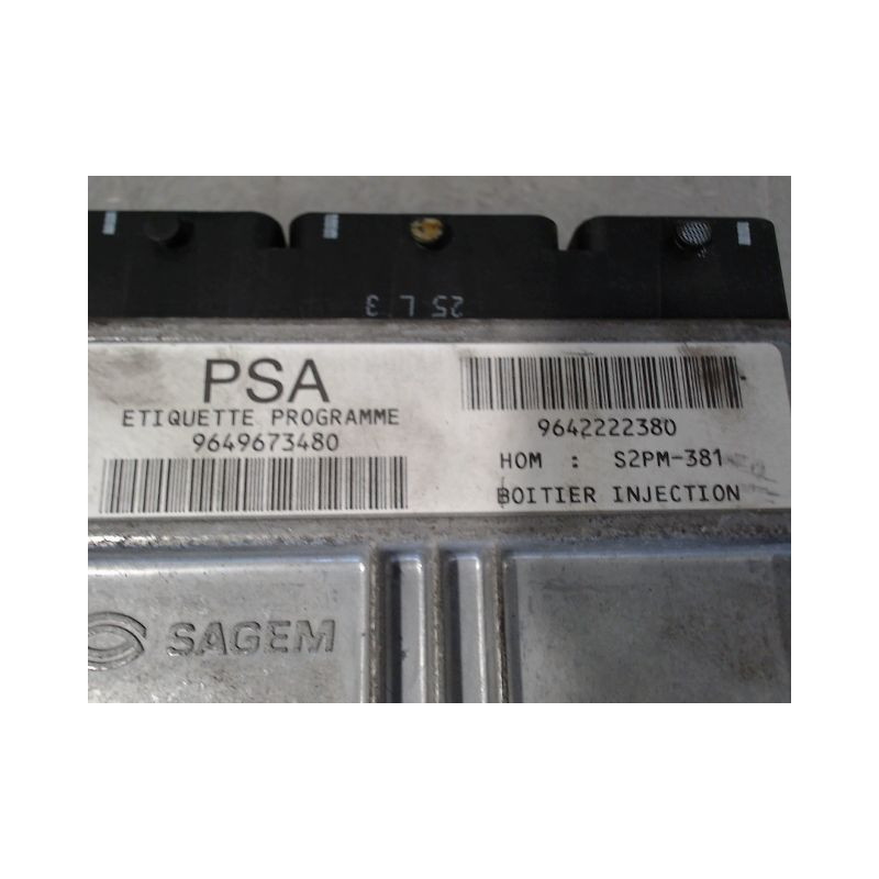 CALCULATEUR MOTEUR CITROEN C3 I Phase 1 2002-2005