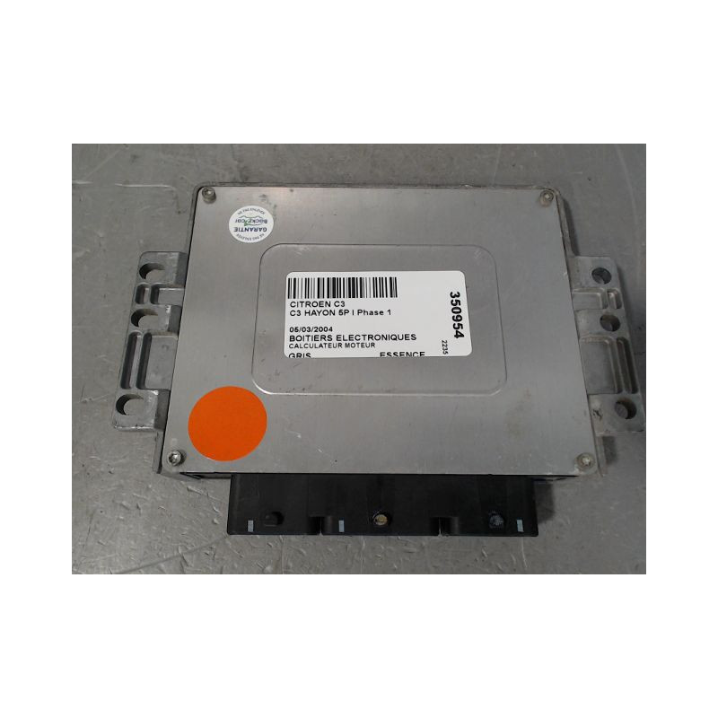 CALCULATEUR MOTEUR CITROEN C3 I Phase 1 2002-2005