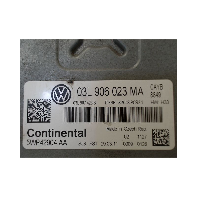 CALCULATEUR MOTEUR VOLKSWAGEN POLO V Phase 1 2009-...
