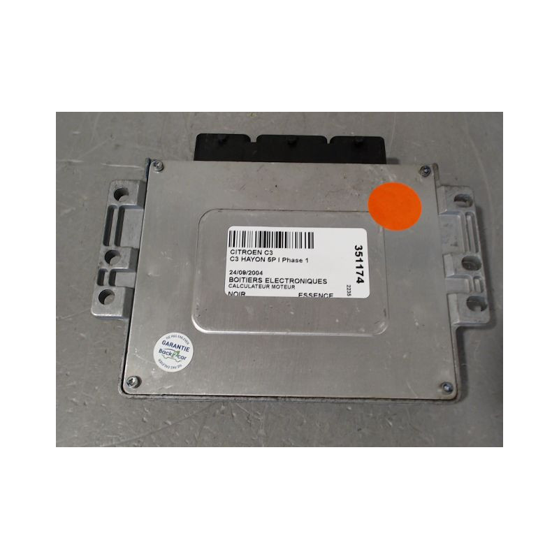 CALCULATEUR MOTEUR CITROEN C3 I Phase 1 2002-2005