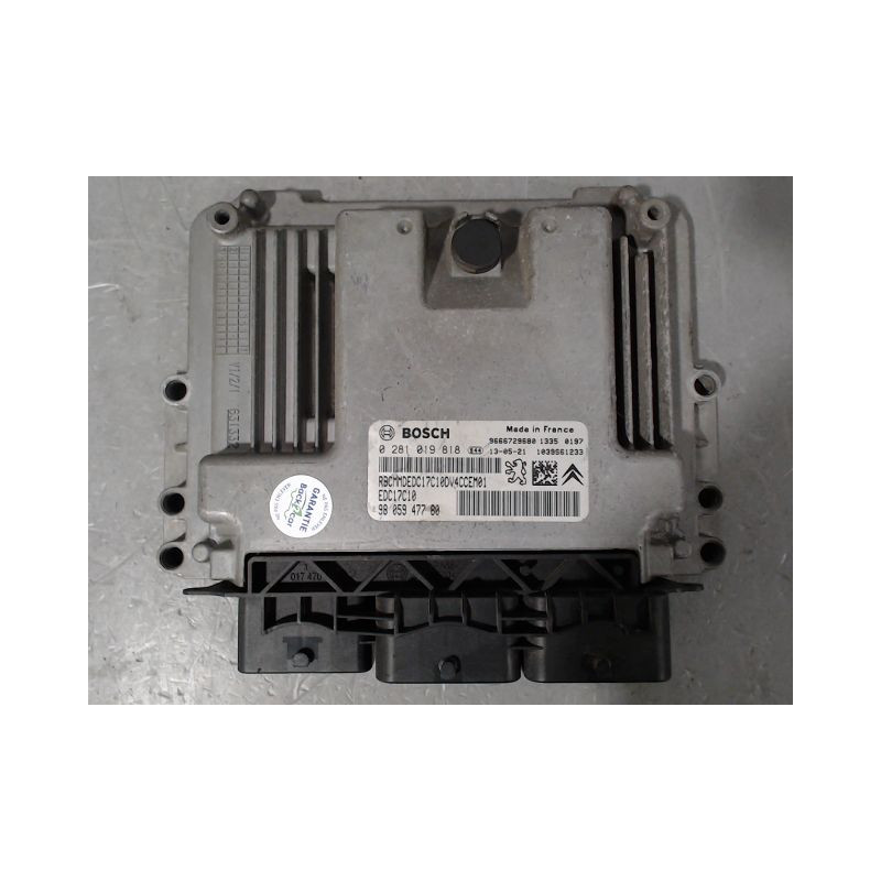CALCULATEUR MOTEUR CITROEN C3 II Phase 2 (A51) 2013-2016