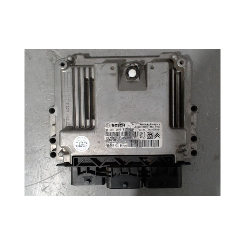 CALCULATEUR MOTEUR CITROEN C3 II Phase 1 (A51) 2009-2013
