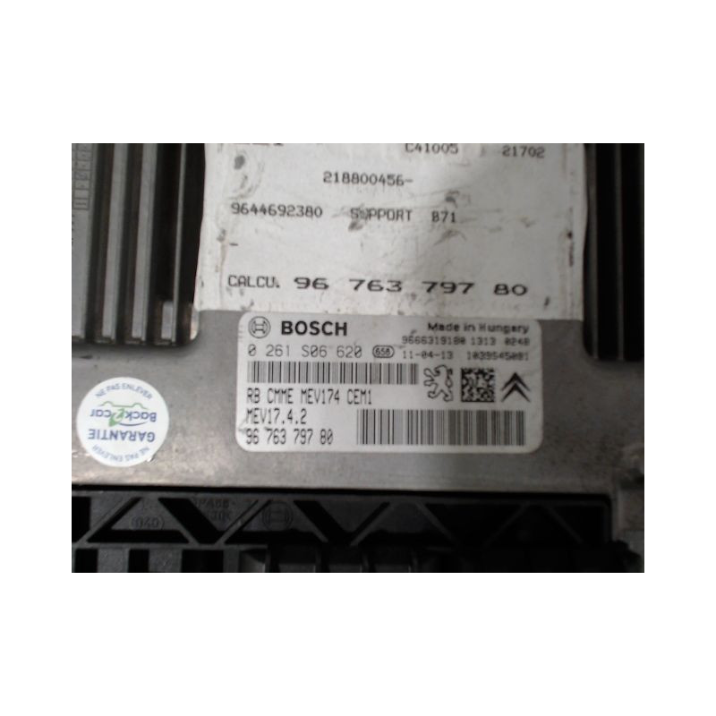 CALCULATEUR MOTEUR CITROEN C4 II Phase 1 (B71) 2010-2015