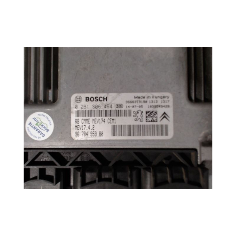 CALCULATEUR MOTEUR CITROEN C3 PICASSO MONOSP. Phase 2 2012-...