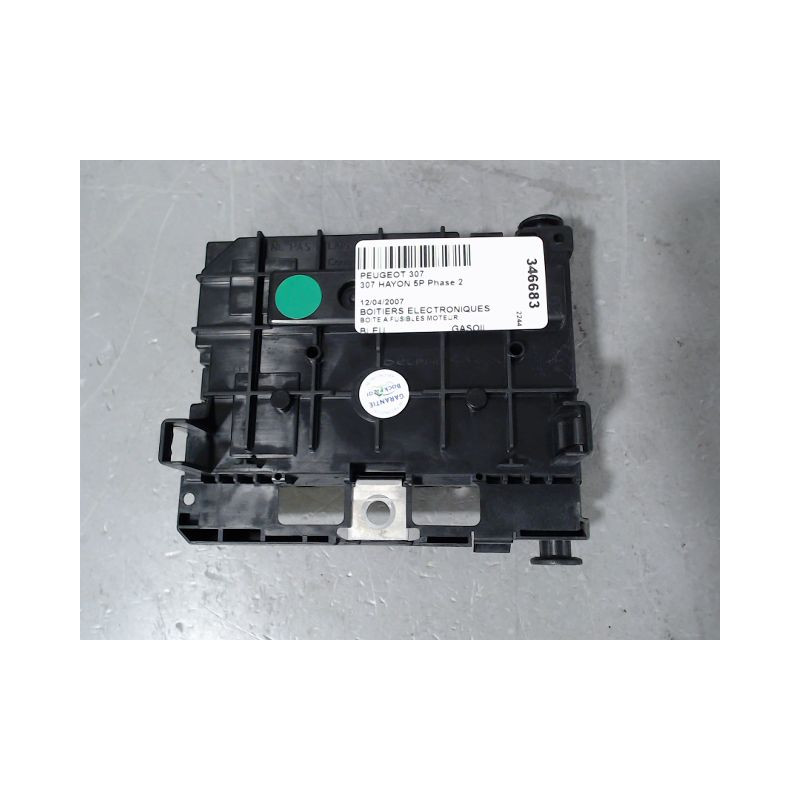 BOITE A FUSIBLES PEUGEOT 307 Phase 2 2005-2007