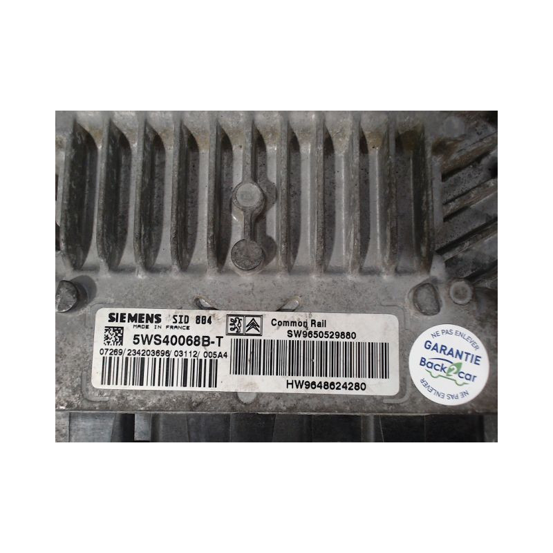 CALCULATEUR MOTEUR CITROEN C3 I Phase 1 2002-2005