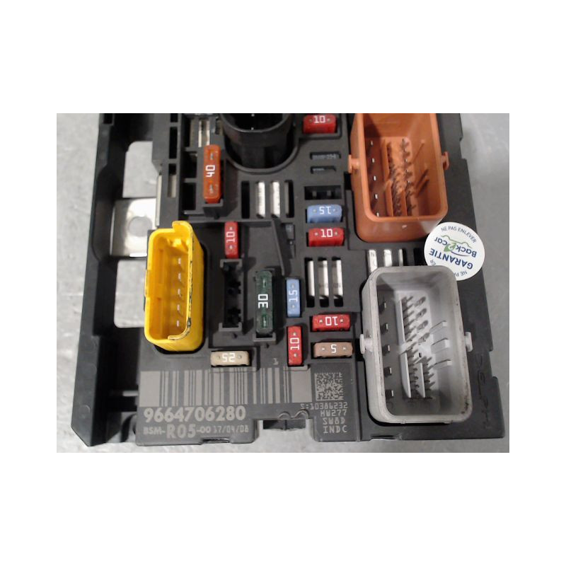 BOITE A FUSIBLES PEUGEOT 308 I Phase 1 2007-2011