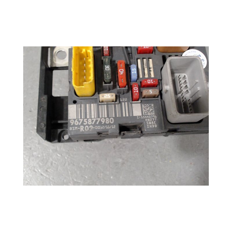 BOITE A FUSIBLES CITROEN C4 PICASSO MONOSP. I 2007-2013