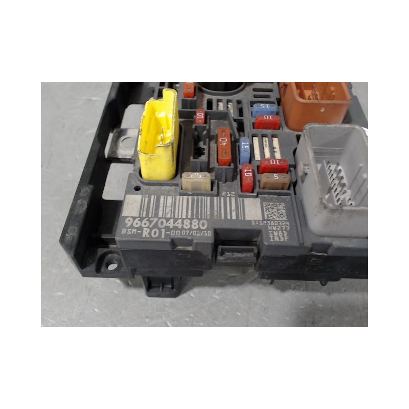 BOITE A FUSIBLES CITROEN C4 PICASSO MONOSP. I 2007-2013