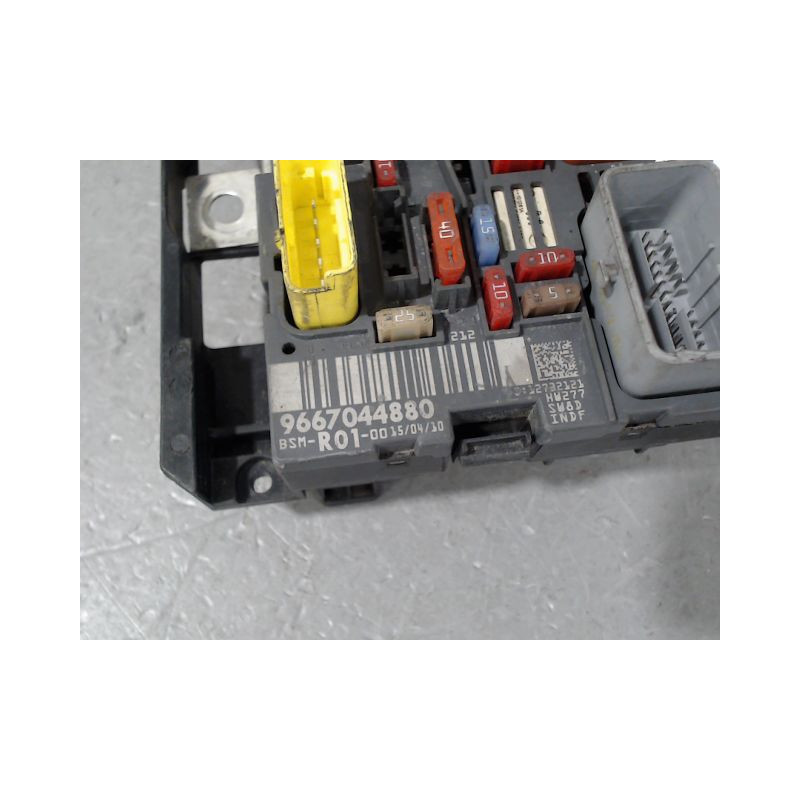BOITE A FUSIBLES CITROEN C4 PICASSO MONOSP. I 2007-2013