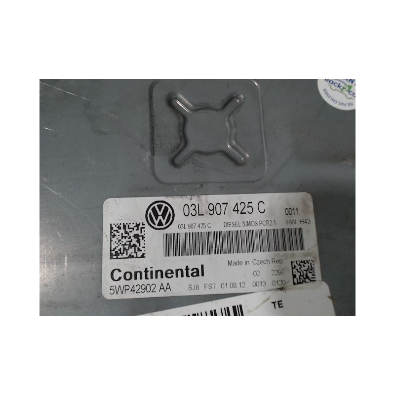CALCULATEUR MOTEUR VOLKSWAGEN GOLF VI 2008-2013