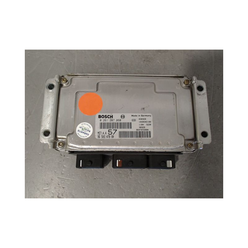 CALCULATEUR MOTEUR CITROEN C3 PLURIEL CABRIO 2P I Phase 1 2003-2008
