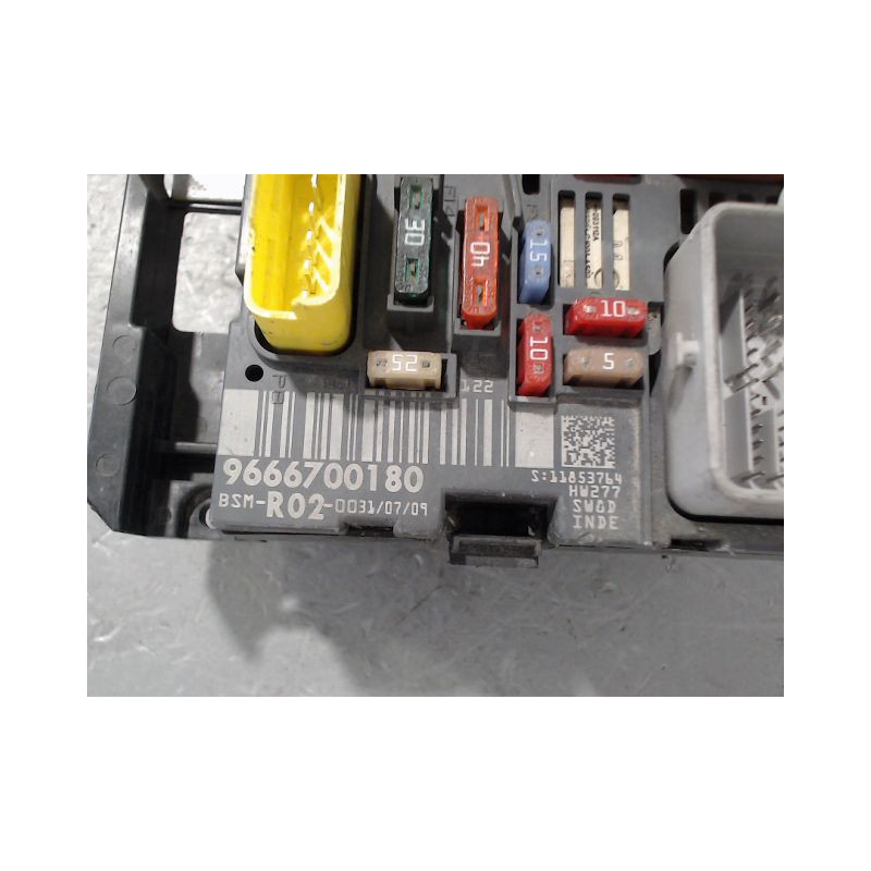 BOITE A FUSIBLES CITROEN C4 PICASSO MONOSP. I 2007-2013