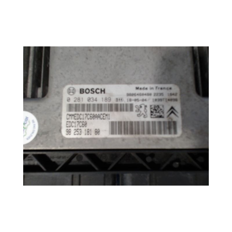 CALCULATEUR MOTEUR CITROEN C4
