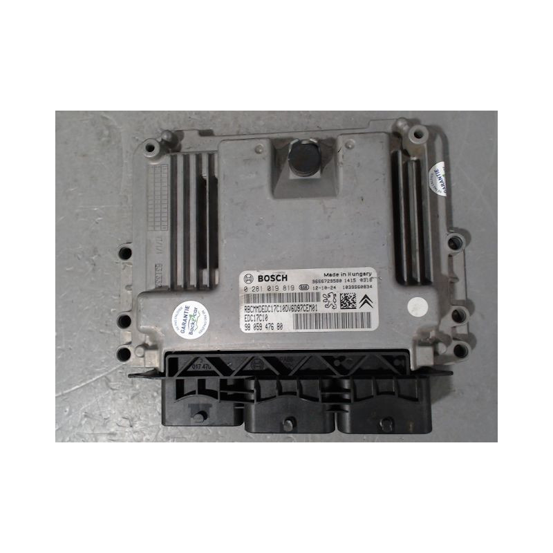 CALCULATEUR MOTEUR CITROEN C4 II Phase 1 (B7) 2010-...