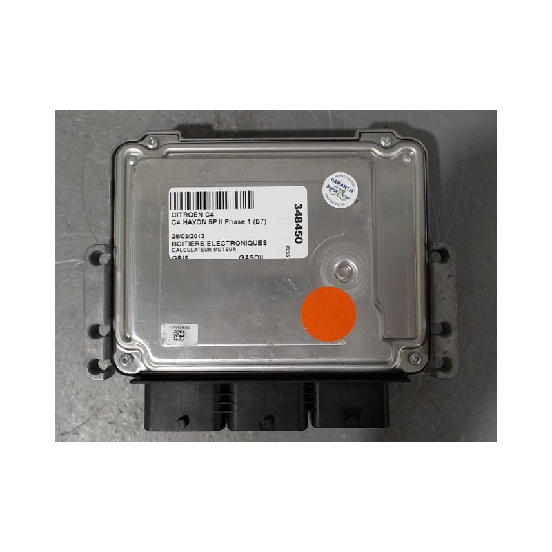 CALCULATEUR MOTEUR CITROEN C4 II Phase 1 (B7) 2010-...