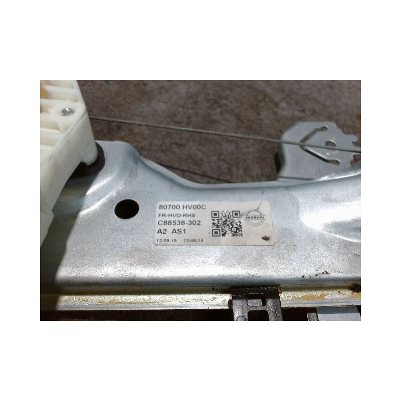 MECANISME+MOTEUR LEVE-GLACE AVANT DROIT NISSAN QHASQAI 2007-