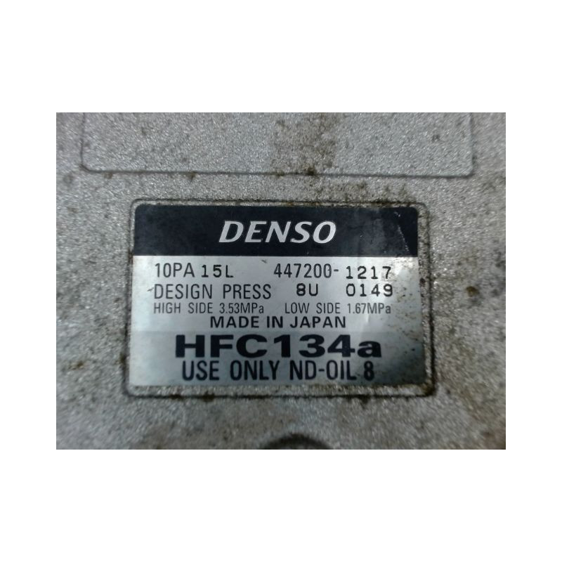 COMPRESSEUR AIR CONDITIONNE TOYOTA AVENSIS -2000