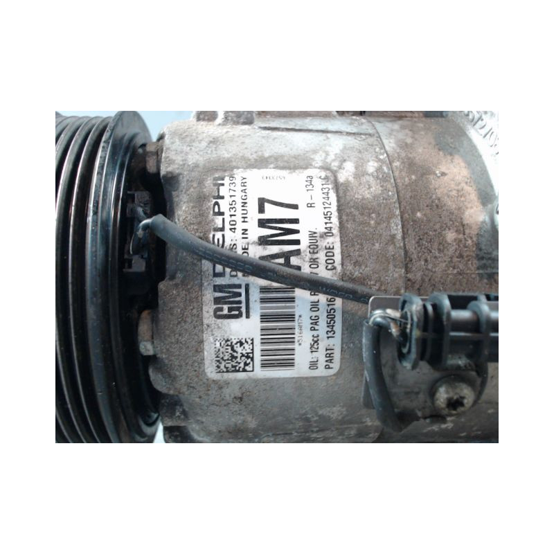 COMPRESSEUR AIR CONDITIONNE OPEL ASTRA GTC 3P