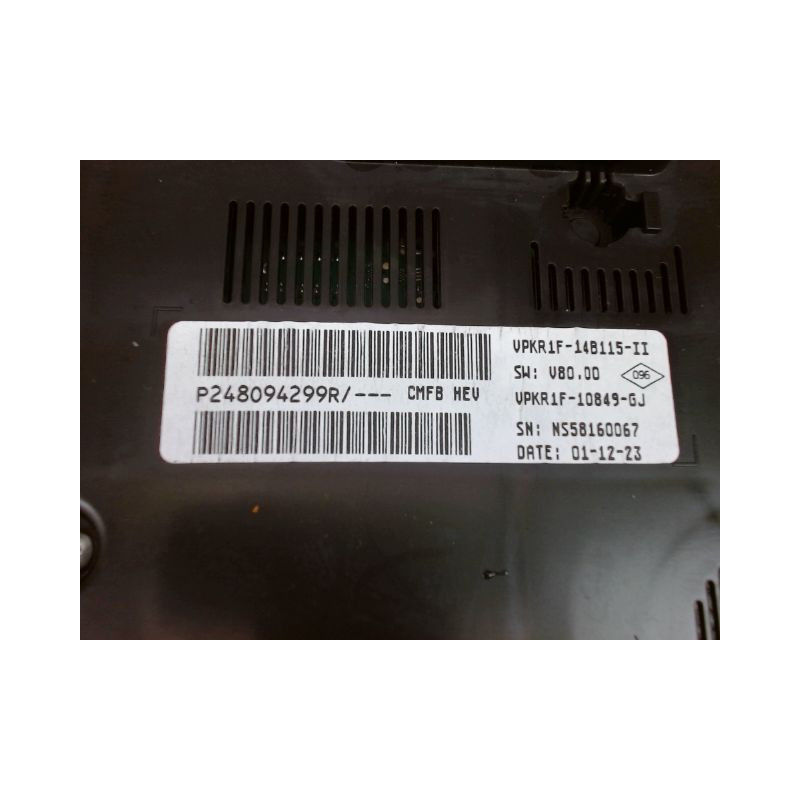 BLOC COMPTEURS RENAULT CAPTUR Phase 1 2013-...