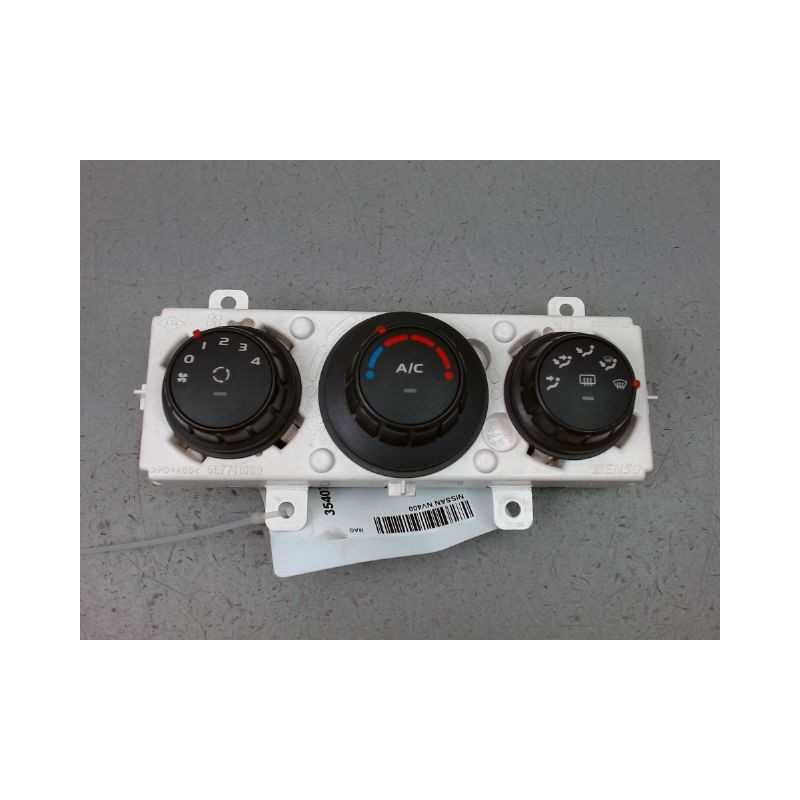 COMMANDE DE CHAUFFAGE NISSAN NV400