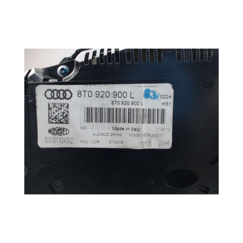 BLOC COMPTEURS AUDI A5