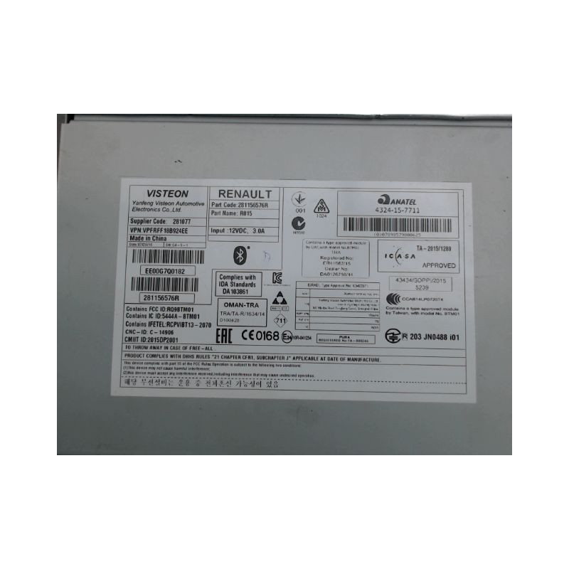 AUTORADIO RENAULT MEGANE