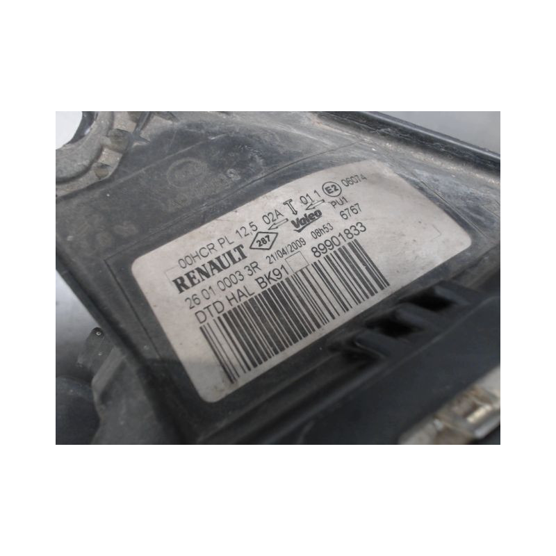 PHARE DROIT RENAULT LAGUNA