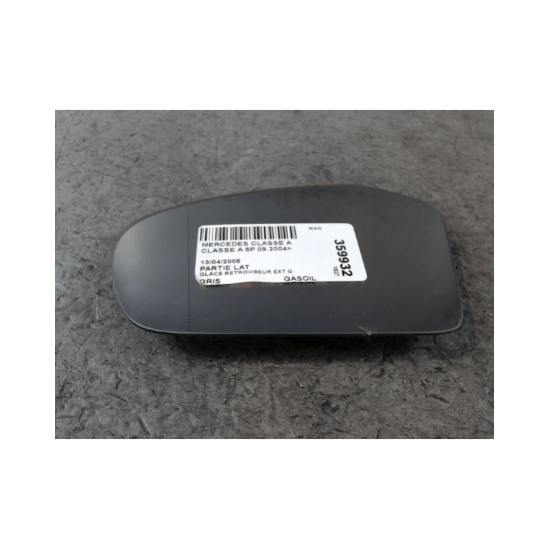 GLACE RETROVISEUR EXT G MERCEDES CLASSE A 2004-