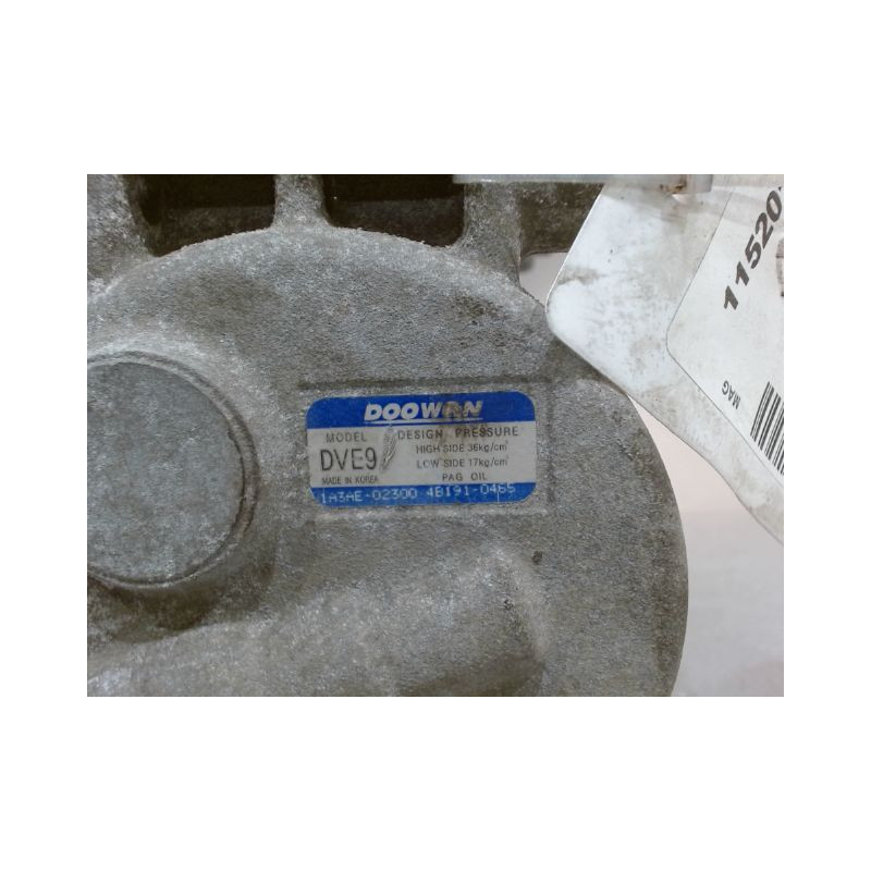 COMPRESSEUR AIR CONDITIONNE KIA RIO
