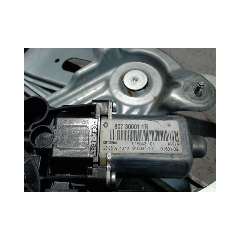 MECANISME+MOTEUR LEVE-GLACE AVANT DROIT RENAULT SCENIC III 2009-