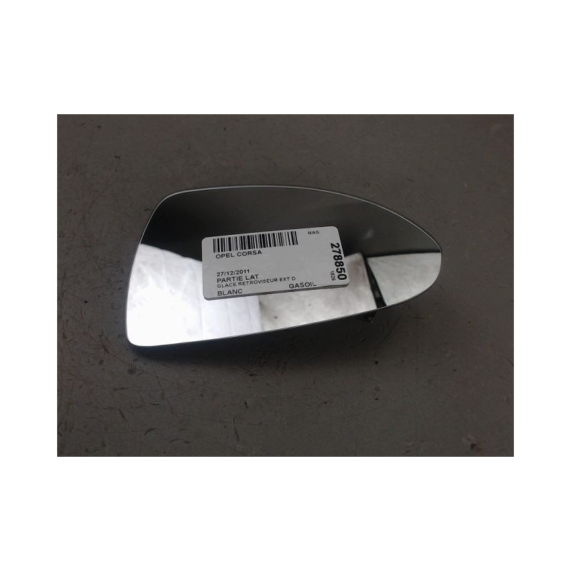 GLACE RETROVISEUR EXT D OPEL CORSA