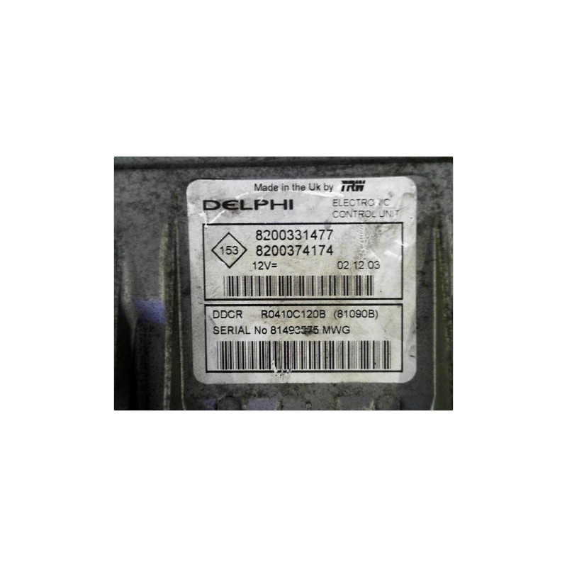 CALCULATEUR MOTEUR RENAULT CLIO II PH.2 01-06
