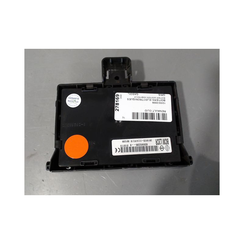 BOITIER GESTION HABITACLE RENAULT CLIO
