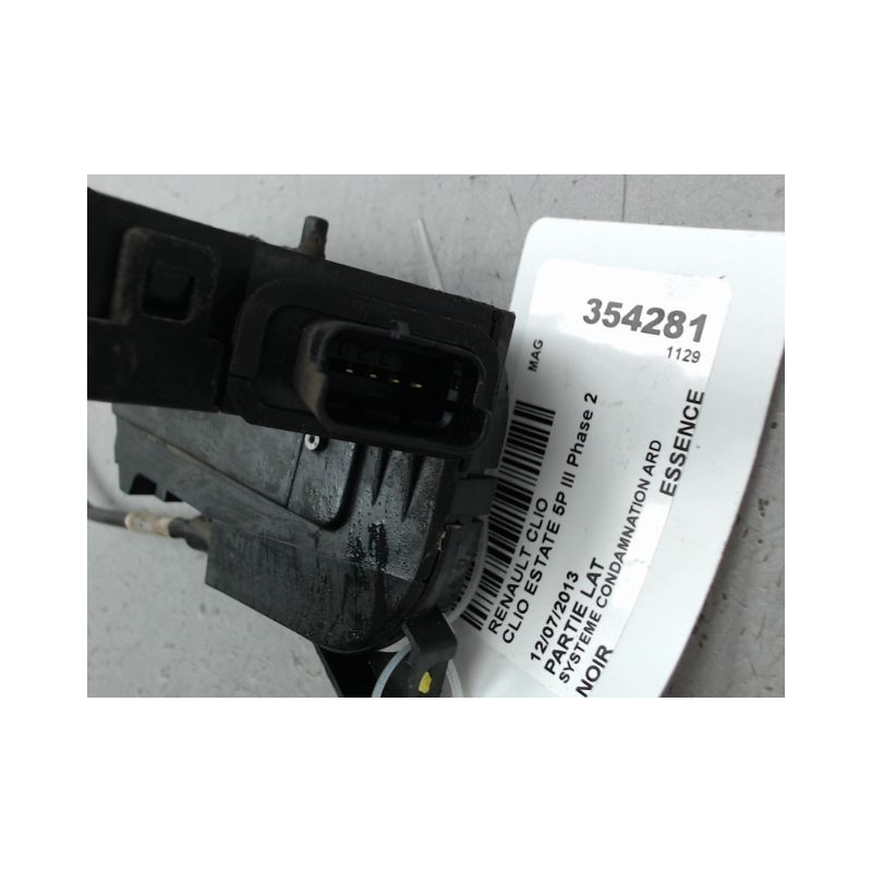 SYSTEME CONDAMNATION ARRIERE DROIT RENAULT CLIO ESTATE III Phase 2 2009-2014