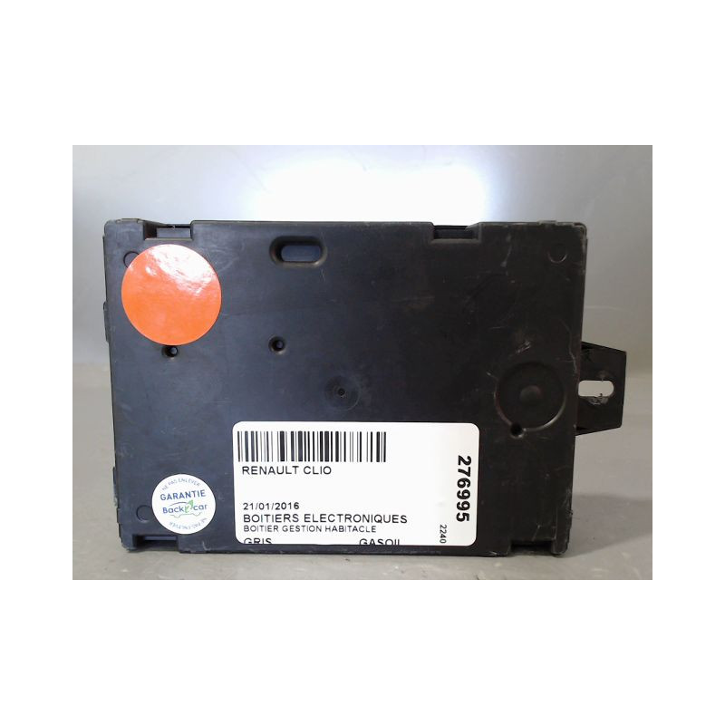 BOITIER GESTION HABITACLE RENAULT CLIO