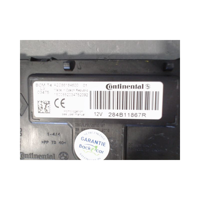 BOITIER GESTION HABITACLE RENAULT CLIO